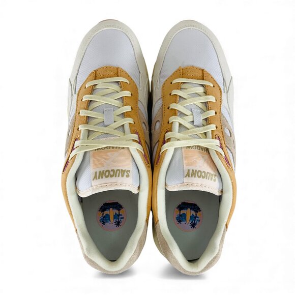 Saucony Shadow 6000 Surf Pack White Peach Men's Shoes Sneakers S70904-1 - Picture 7 of 11